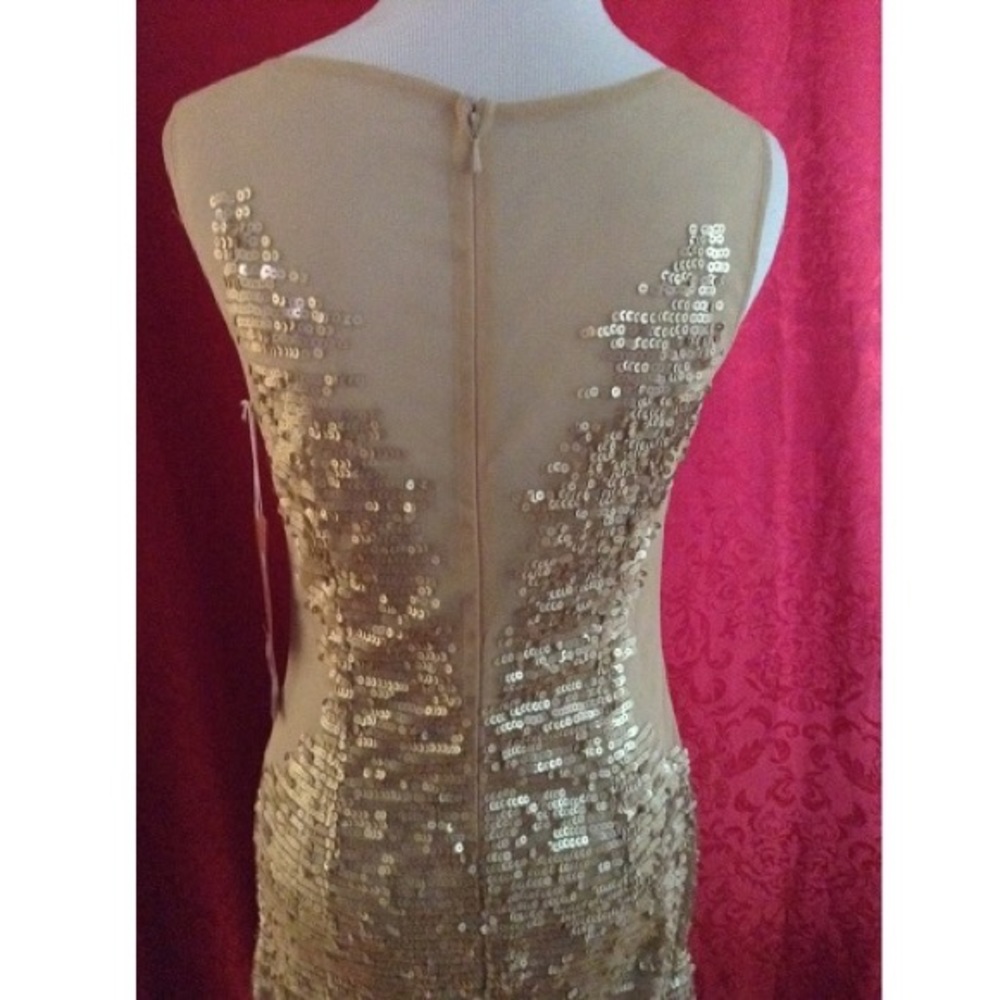 New Gown evening prom long sequence dress. - Picture 3 of 5